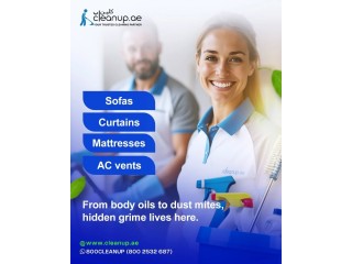 Professional Curtain Cleaning Services in Dubai Cleanup UAE