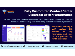 Fully Customized Contact Center Dialer Solutions-KingAsterisk
