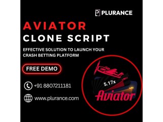 Aviator clone script - Perfect solution for launching crash betting platform