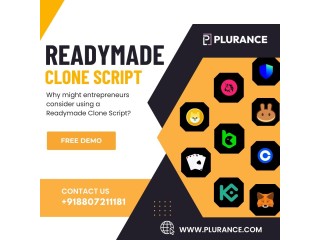 Harness the power of plurance's readymade clone script