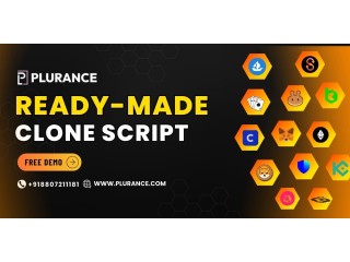 Kickstart your business with our readymade clone script