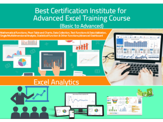 Excel Certification Course in Delhi, with Free Python by SLA Consultants Institute in Delhi, 100% Placement, Holi Offer 2024,