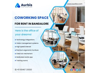 Co-Working Space for rent in Bangalore - Aurbis
