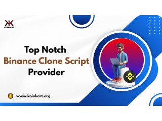 Top notch Binance clone script provider