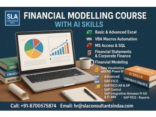 Best Financial Modelling Course with AI Skills, "Learn smart, earn big" Learn From "SLA Consultants India