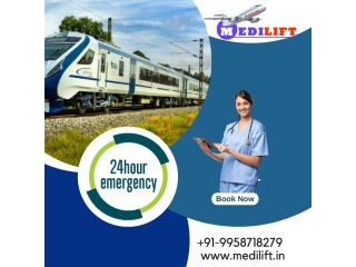Medilift Train Ambulance in Patna Better and Safer