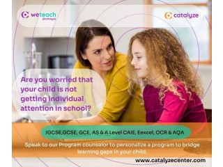 Catalyze Center: AS Level Online Tuition