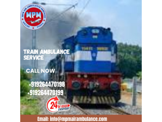 Choose MPM Train Ambulance Service In Lucknow With Life-Saving ICU Setup