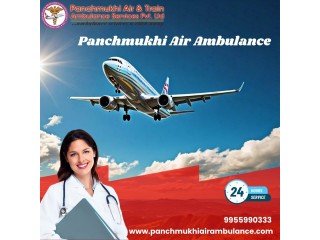 Pick Panchmukhi Air and Train Ambulance Services in Varanasi with Healthcare Facility