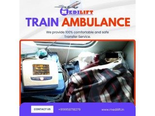 Choose Medilift Train Ambulance in Guwahati with a Full Medical System