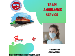 Use MPM Train Ambulance Service In Silchar For Top Class ICU Facility