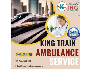 Choose King Train Ambulance Service in Ranchi Care for Patient Transportation