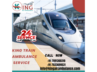 Use King Train Ambulance Service In Patna For 24*7 Hours Of Emergency Medical Delivery