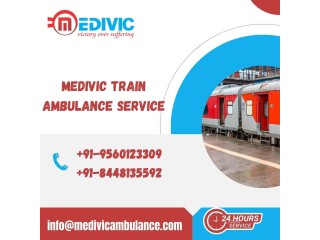 Select Medivic Train Ambulance Service in Siliguri with World Class Medical Facilities