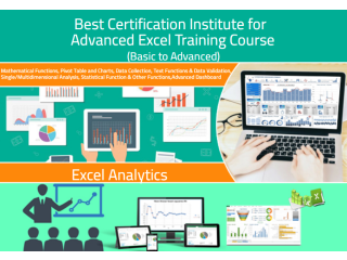 Excel Course in Delhi,110023. Best Online Live Advanced Excel Training in Banaras by IIT Faculty , [ 100% Job in MNC]