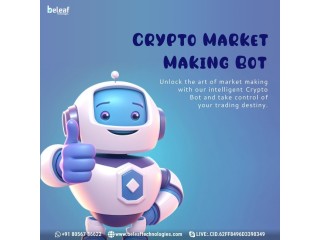 Most affordable Crypto market making bot development company